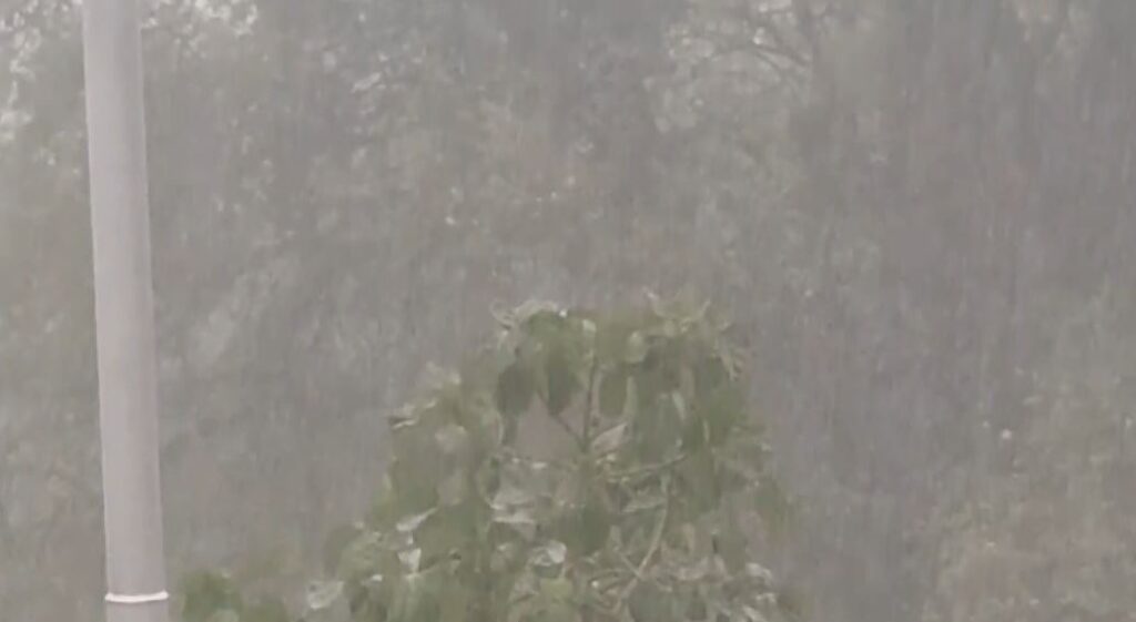 heavy rainfall